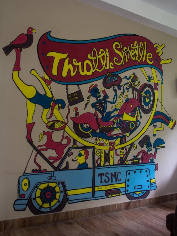 Throttle Shrottle Moto Hostel Manāli Εξωτερικό φωτογραφία